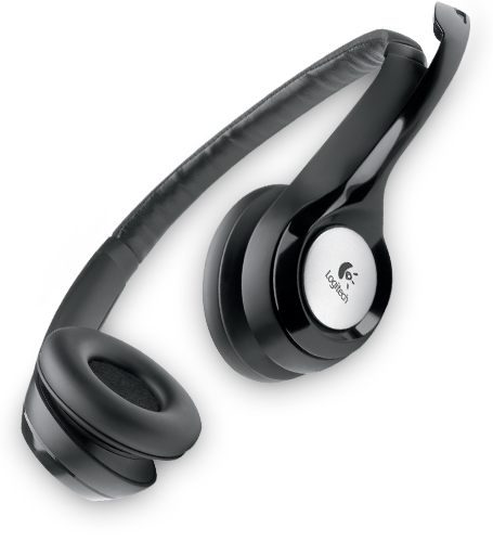 Pilt Logitech | Computer headset | H390 | On-Ear Built-in microphone | USB Type-A | Black