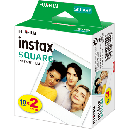 Pilt Fujifilm | Instax Square Glossy Instant film (2x10pl) | 86 x 72 mm | Image dimensions: 62 × 62 mm | Quantity 20