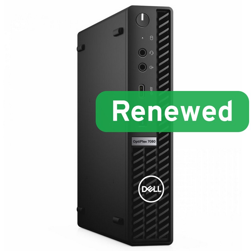 Pilt DELL Renewed Grade A | OptiPlex 7080 Micro | Intel Core i5 | i5-10500T | 16 GB | SSD | 256 GB | Intel UHD Graphics 630 | Windows 11 Pro