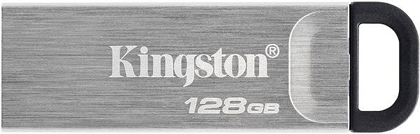 Pilt Kingston | USB Flash Drive | DataTraveler Kyson | 128 GB | USB 3.2 Gen 1 | Black/Grey