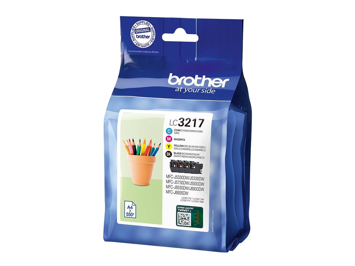 Pilt Brother LC3217 | Ink cartridge | Black/Yellow/Cyan/Magenta