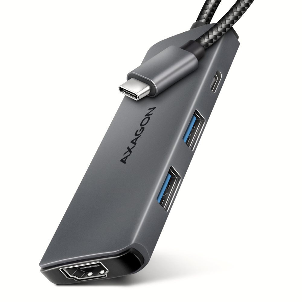 Pilt AXAGON 8K USB-C 5Gbps 5in1 8K Hub | HMC-5H