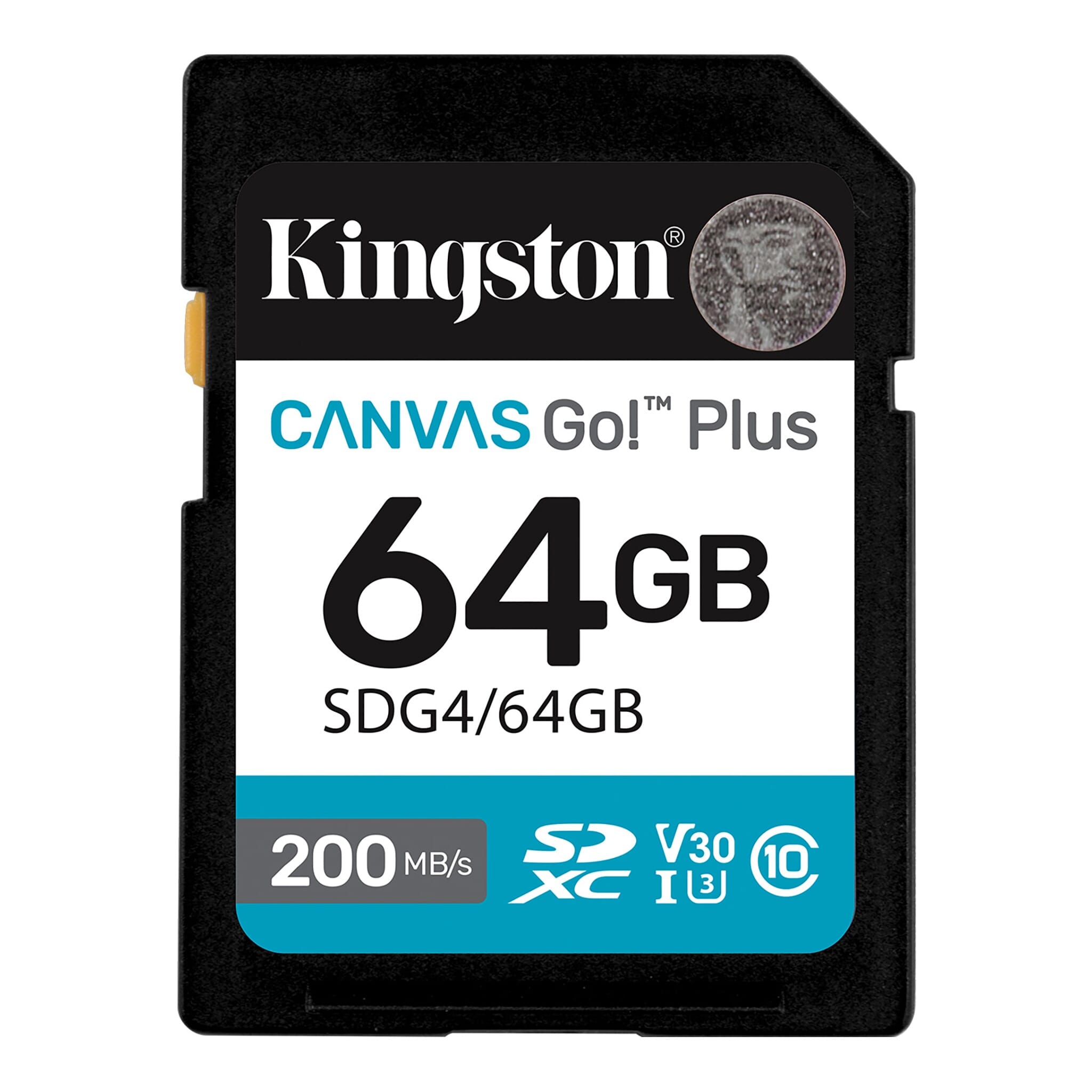 Pilt Kingston | Canvas Go! Plus | 64 GB | SD | Flash memory class Class 10, UHS-I, U3, V30