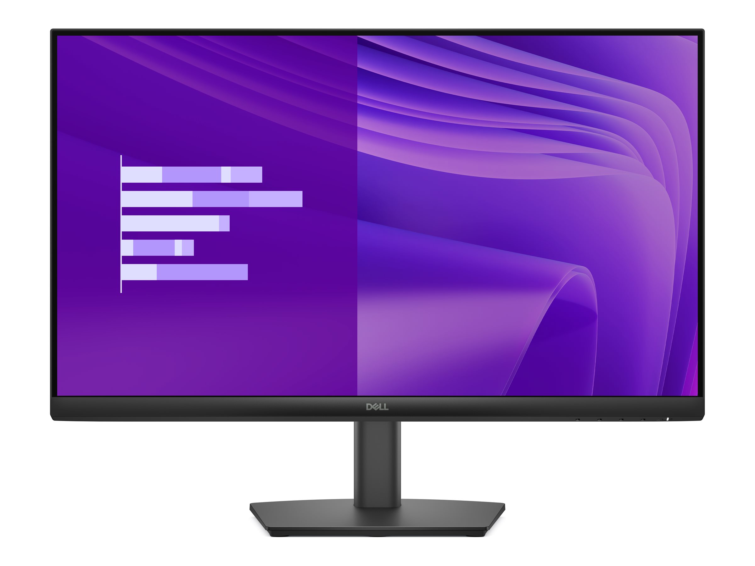 Pilt Dell E2425HM | 24 " | IPS | FHD | 16:9 | 100 Hz | 5 ms | 1920 x 1080 pixels | 250 cd/m² | Black