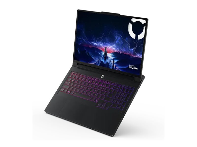 Pilt Lenovo Legion Pro 7 16IAX10H | Eclipse Black | 16 " | OLED | WQXGA | 2560 x 1600 pixels | Intel Core Ultra 9 | 275HX | 32 GB | CSODIMM DDR5 | Solid-state drive capacity 2x1000 GB | NVIDIA GeForce RTX 5080 | GDDR7 | 16 GB | Windows 11 Home | 802.11be | Bluetooth version 5.4 | Keyboard language English | Keyboard backlit | Warranty 24 month(s) | Battery warranty 12 month(s)