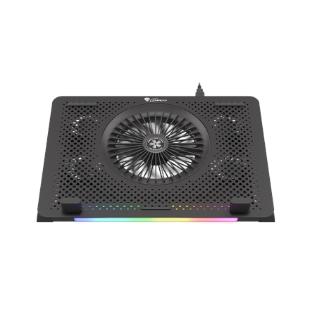 Pilt Genesis | Laptop Cooling Pad | OXID 450 | Black | 260 x 360 x 40 mm | year(s)