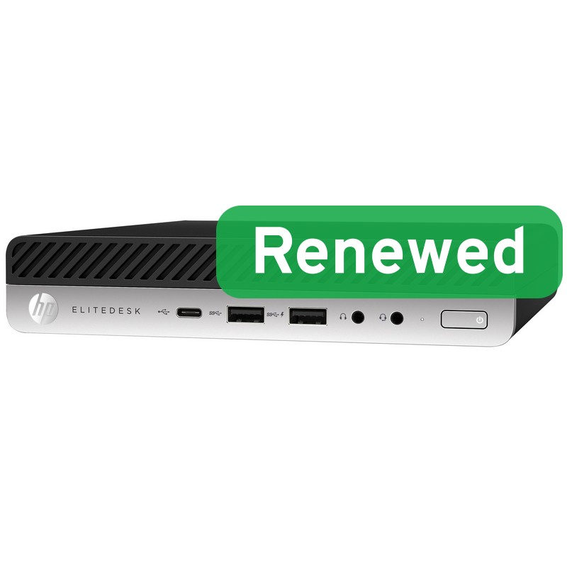 Pilt HP Renewed Grade A | EliteDesk 800 G4 | Intel Core i5 | i5-8500T | 8 GB | SSD | 256 GB | Intel UHD Graphics 630 | Windows 11 Pro