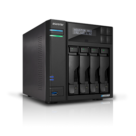 Pilt Asus Lockerstor AS6704T V2 | Intel Celeron | N5105 | 4 GB | DDR4