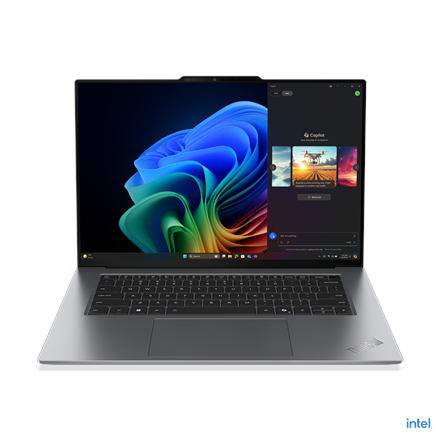Pilt Lenovo ThinkPad X9-15 G1 | Grey | 15.3 " | OLED | Touchscreen | 2.8K | 2880 x 1800 pixels | Anti-reflection | Intel Core Ultra 7 | 258V | 32 GB | Soldered LPDDR5x | Solid-state drive capacity 1000 GB | Intel Arc Graphics | Windows 11 Pro | 802.11be | Bluetooth version 5.4 | Keyboard language English | Keyboard backlit | Warranty 36 month(s) | Battery warranty 12 month(s)