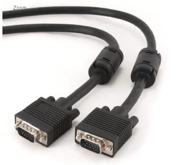 Pilt Cablexpert | Black | VGA (D-Sub) | VGA (D-Sub) | VGA to VGA | 1.8 m