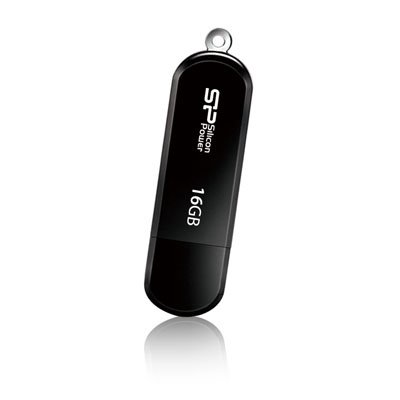 Pilt Silicon Power | 16GB LuxMini 322 | 16 GB | USB 2.0 | Black