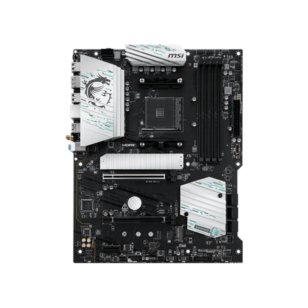Pilt MSI B550 GAMING WIFI | Processor family AMD | Processor socket AM4 | DDR4 | Supported hard disk drive interfaces SATA, M.2 | Number of SATA connectors 6