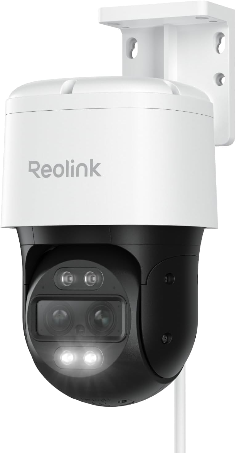 Pilt Reolink 4K Dual-Lens PoE Camera with Auto Tracking | TrackMix PoE | PTZ | 8 MP | 2.8mm/F1.6 | IP65 | H.264, H.265 | Micro SD, Max. 512 GB