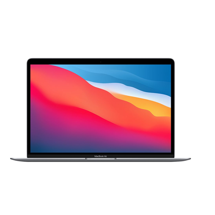 Pilt Apple | MacBook Air | Silver | 13.3 " | IPS | 2560 x 1600 | Apple M1 | 8 GB | SSD 256  GB | Apple M1 7-core GPU | GB | Without ODD | macOS | 802.11ax | Bluetooth version 5.0 | Keyboard language Swedish | Keyboard backlit | Warranty 12 month(s) | Battery warranty  month(s)