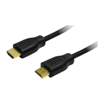 Pilt Logilink | black | HDMI | HDMI | HDMI A male - HDMI A male, 1.4v | HDMI to HDMI | 1.5 m