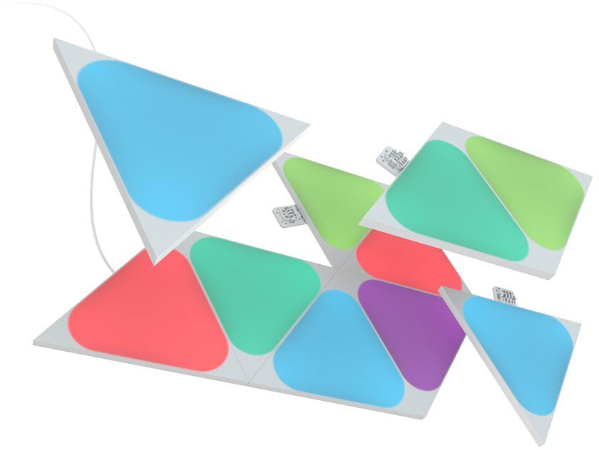 Pilt Nanoleaf | Shapes Triangles Mini Expansion Pack (10 panels) | 1 x 0.54 W | 16M+ colours | 2.4GHz WiFi b/g/n;