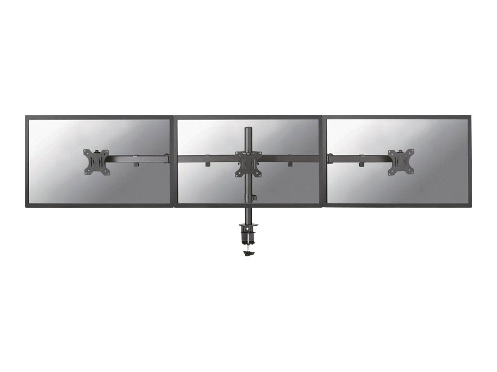 Pilt Neomounts Desk Mount | FPMA-D550D3BLACK Monitor Arm | Adjustable Height, Rotate, Tilt, Swivel | 10-27 " | Maximum weight (capacity) 6 kg | Black