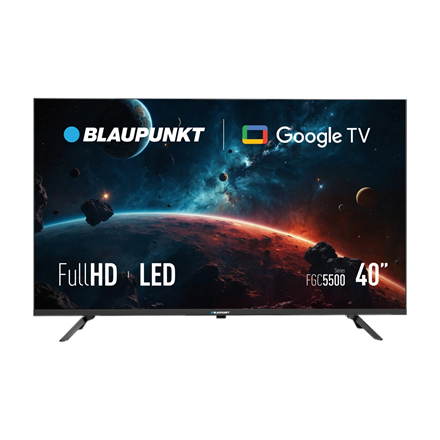 Pilt Blaupunkt | LED TV | 40FGC5501S | 1920 x 1080 | Smart TV | Google TV | Black