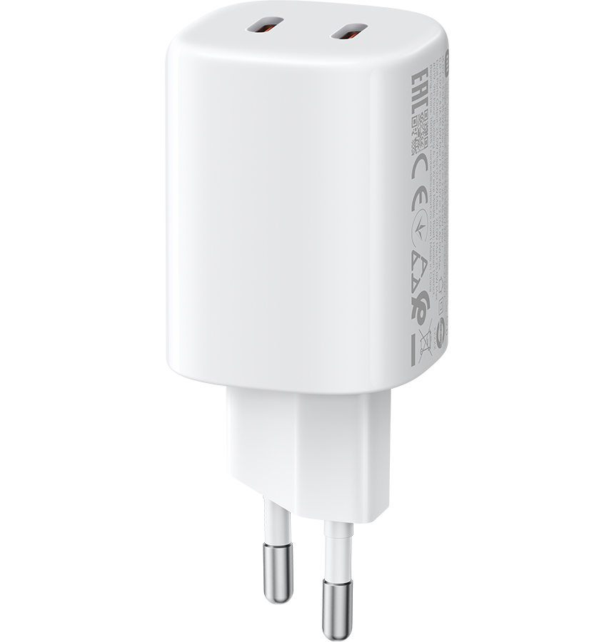Pilt Xiaomi 45W Nano Turbo Charging Power Adapter (2-Port) EU