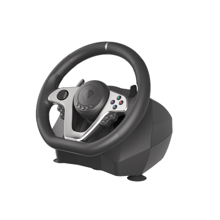 Pilt Genesis | Driving Wheel | Seaborg 400 | Silver/Black | Game racing wheel