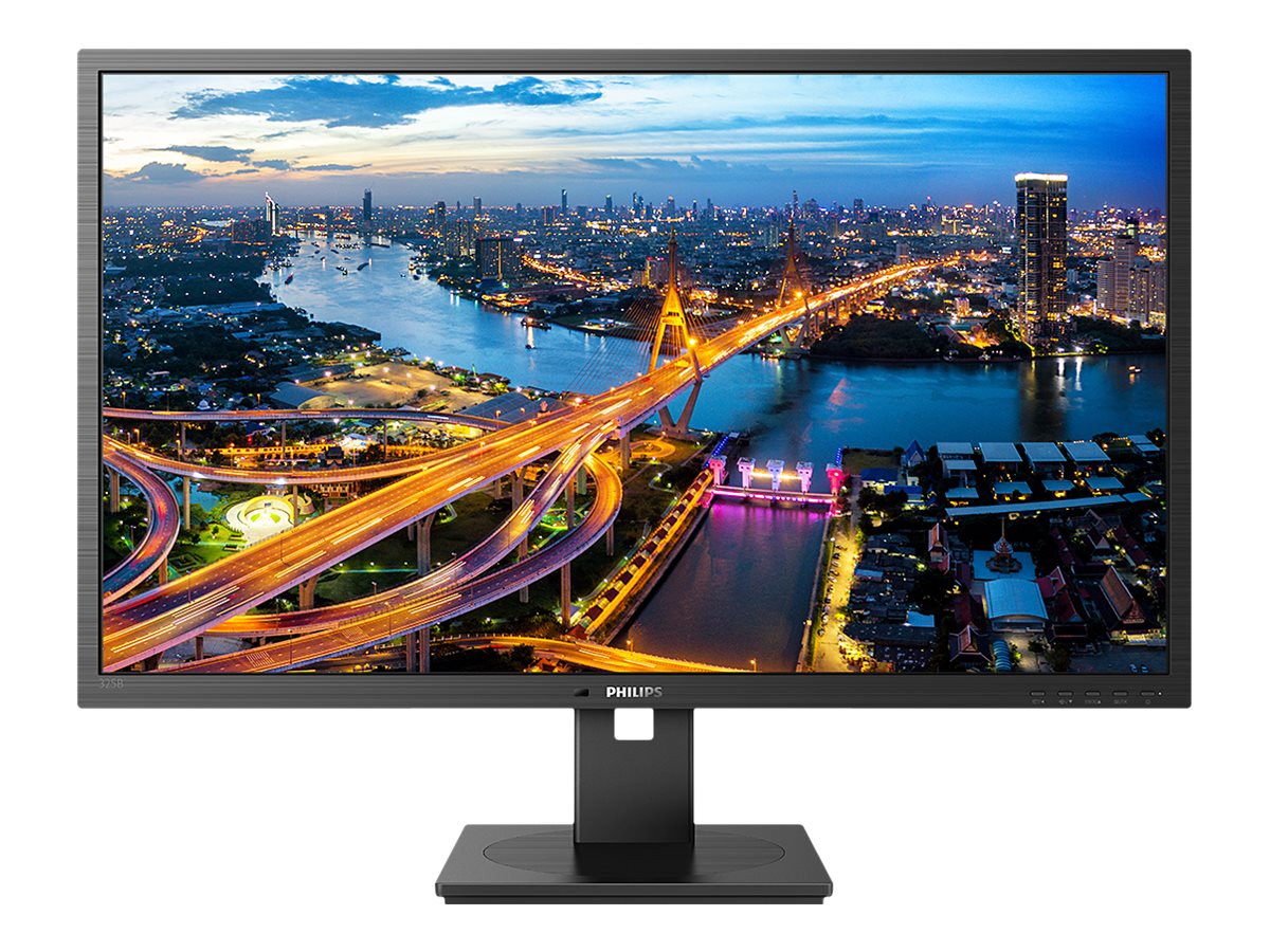 Pilt Philips | LCD monitor with PowerSensor | 325B1L/00 | 31.5 " | IPS | QHD | 16:9 | 75 Hz | 4 ms | 2560 x 1440 pixels | 250 cd/m² | Audio output | HDMI ports quantity 2 | Black