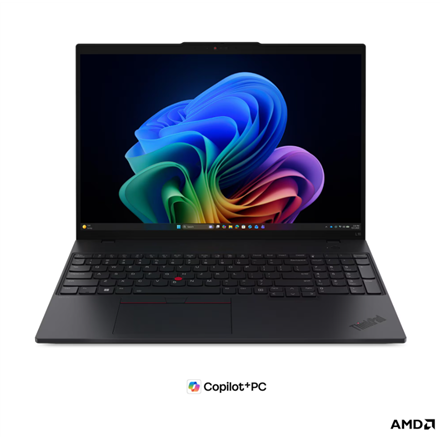 Pilt Lenovo ThinkPad L16 G3 AMD | Black | 16 " | IPS | WUXGA | 1920 x 1200 pixels | Anti-glare | AMD Ryzen AI 5 | 430 | 16 GB | SODIMM DDR5 | Solid-state drive capacity 512 GB | AMD Radeon 840M Graphics | Windows 11 Pro | 802.11be | Bluetooth version 5.4 | Keyboard language English | Keyboard backlit | Warranty 36 month(s) | Battery warranty 12 month(s)