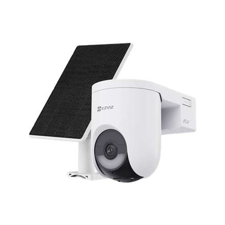 Pilt EZVIZ Battery-Powered PT Camera Kit with Solar Panel | CS-HB8c | Dome | 4 MP | 4mm | IP65 | H.264/H.265 | Micro SD, Max. 512 GB