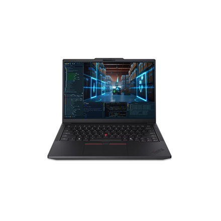 Pilt Lenovo ThinkPad P14s G7 AMD | Black | 14 " | IPS | WUXGA | 1920 x 1200 pixels | Anti-glare | AMD Ryzen AI 5 PRO | 440 | 16 GB | DDR5 | Solid-state drive capacity 512 GB | AMD Radeon 840M Graphics | Windows 11 Pro | 802.11be | Bluetooth version 5.4 | Keyboard language English | Keyboard backlit | Warranty 36 month(s) | Battery warranty 12 month(s)