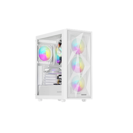Pilt Genesis Gaming PC Case | Diaxid 605 ARGB | White | Midi Tower