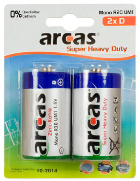 Pilt Arcas | D/R20 | Super Heavy Duty | 2 pc(s)