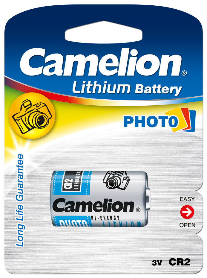 Pilt Camelion | CR2 | 850 mAh | Lithium | 1 pc(s) | CR2-BP1R