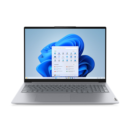 Pilt Lenovo ThinkBook 16 G8 IRL | Arctic Grey | 16 " | IPS | WUXGA | 1920 x 1200 pixels | Anti-glare | Intel Core 5 | 210H | 16 GB | SO-DIMM DDR5 | Solid-state drive capacity 512 GB | Intel Graphics | Windows 11 Pro | 802.11ax | Bluetooth version 5.3 | Keyboard language English | Keyboard backlit | Warranty 24 month(s) | Battery warranty 12 month(s)