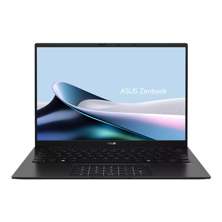 Pilt Asus | Zenbook 14 UM3406KA-QD066W | Jade Black | 14 " | OLED | WUXGA | 1920 x 1200 pixels | 60 Hz | Glossy | AMD Ryzen AI 5 | 340 | 16 GB | LPDDR5X | Solid-state drive capacity 1000 GB | AMD Radeon Graphic | Windows 11 Home | 802.11ax | Bluetooth version 5.3 | Keyboard language US international | Keyboard backlit | Warranty 24 month(s) | Battery warranty 12 month(s)