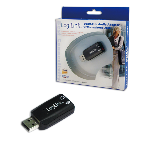 Pilt Logilink | USB Audio adapter, 5.1 sound effect