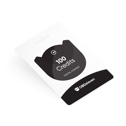 Pilt OBDeleven 100 Credits Card