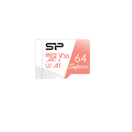 Pilt Silicon Power Superior | 64 GB | microSDXC | Flash memory class 10