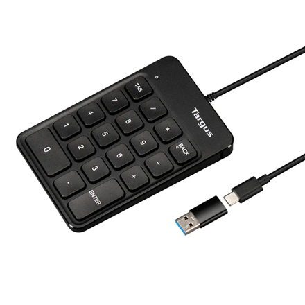 Pilt Targus | Numeric EcoSmart | Numeric Keypad | Wired | Black