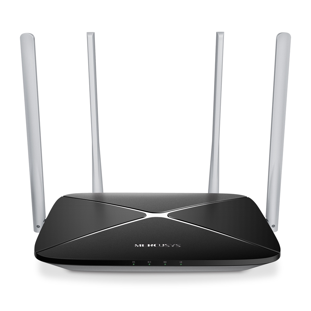 Pilt AC1200 Dual Band Wireless Router | AC12 | 802.11ac | 300+867 Mbit/s | 10/100 Mbit/s | Ethernet LAN (RJ-45) ports 3 | Mesh Support No | MU-MiMO No | No mobile broadband | Antenna type 4xFixed | No