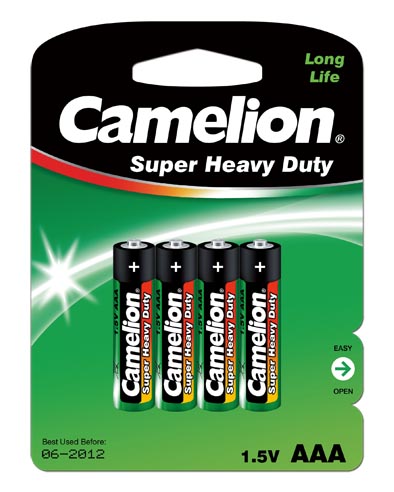 Pilt Camelion | AAA/LR03 | Super Heavy Duty | 4 pc(s) | R03P-BP4G