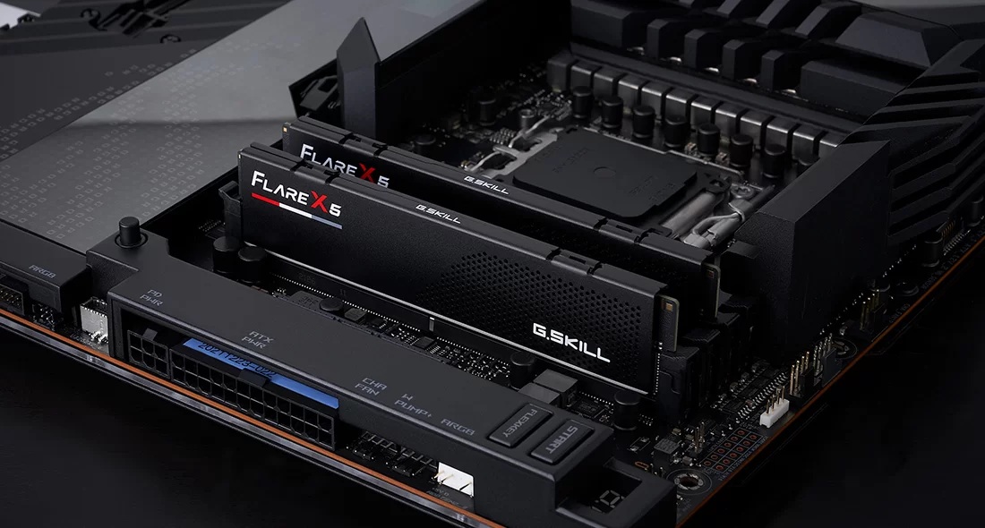 Pilt G.Skill | Flare X5 | 32 GB | DDR5 | 6000 MHz | PC/server | Registered No | ECC No