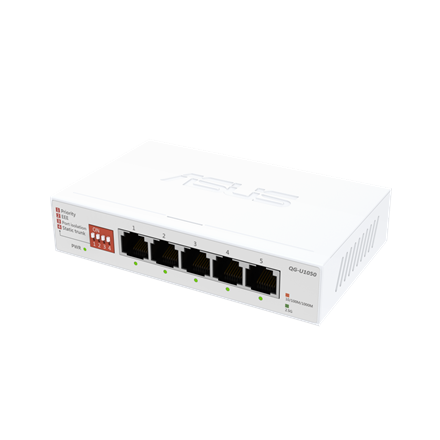 Pilt Asus | QG-U1050 | Switch, 5-port | Unmanaged | Desktop