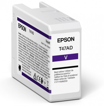 Pilt Epson UltraChrome Pro 10 ink | T47AD | Ink cartrige | Violet