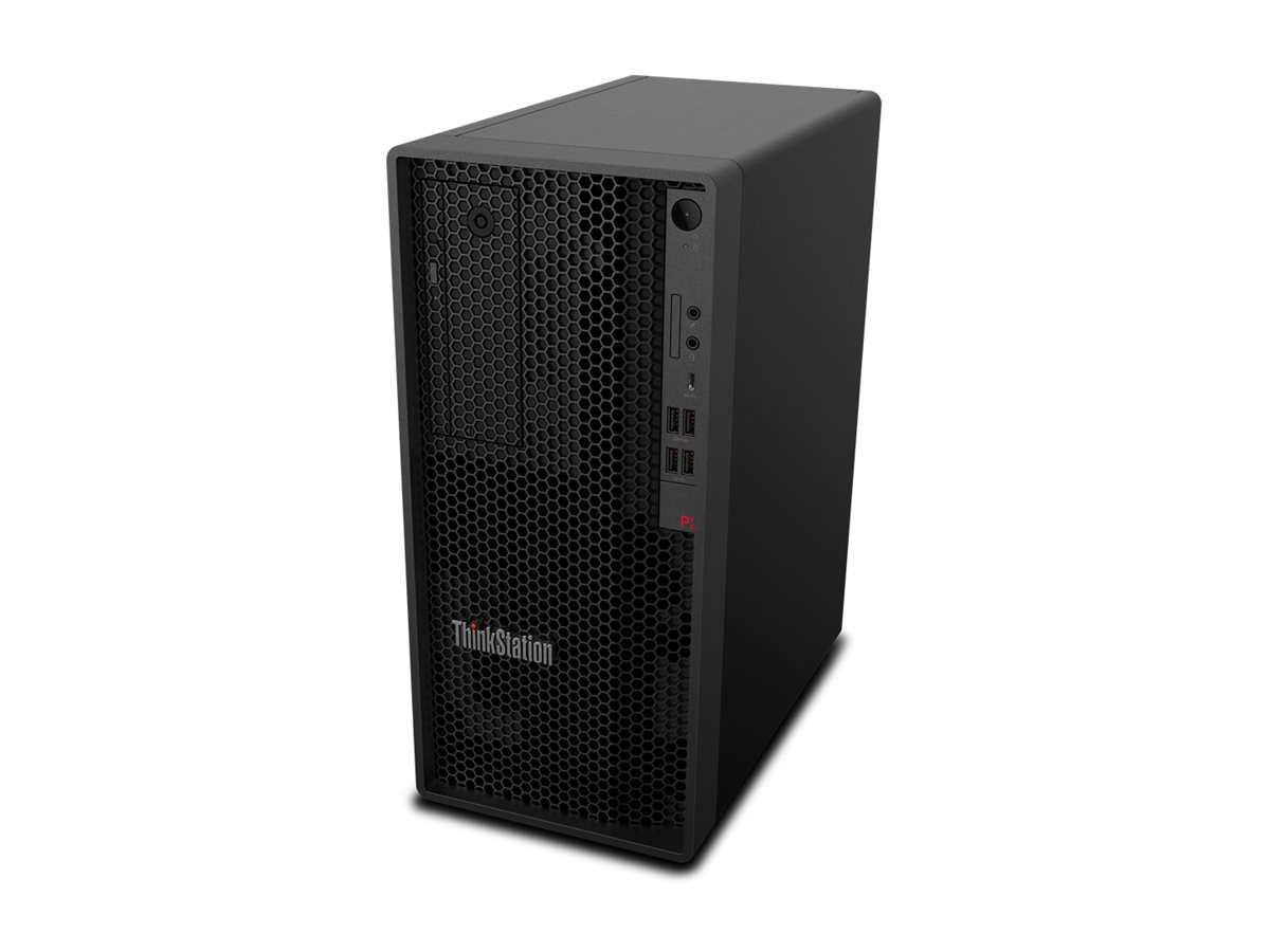 Pilt Lenovo ThinkStation | P2 | Desktop | Tower | Intel Core Ultra 5 | 245K | Internal memory 16 GB | UDIMM DDR5 | Intel Graphics | No Optical drive | Keyboard language English | Windows 11 Pro | Warranty 36 month(s)