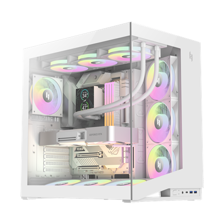 Pilt Gamemax Case | NEX C56 WH | ATX