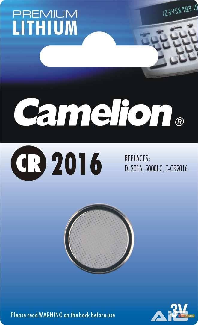 Pilt Camelion | CR2016-BP1 | CR2016 | Lithium | 1 pc(s)