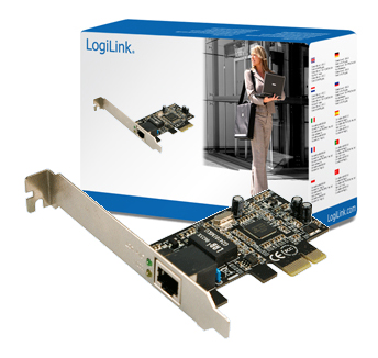 Pilt Logilink | Gigabit PCI Express network card | PCI-E