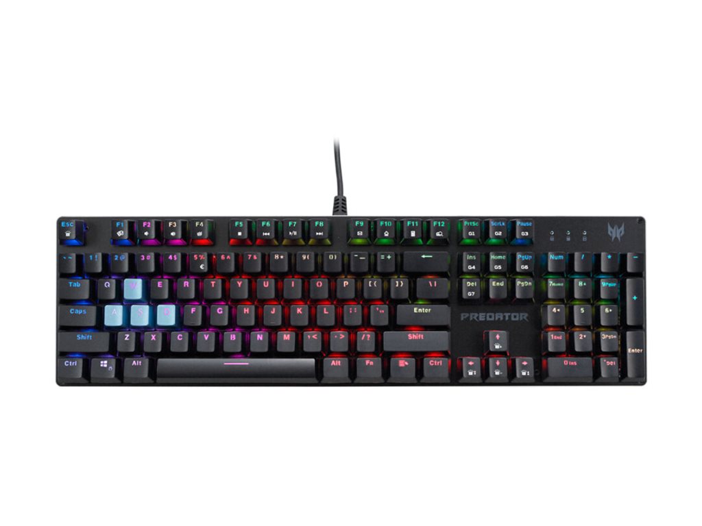 Pilt Acer Predator Aethon 303 | Keyboard | Wired | US | Kailh Blue | Black | Retail Pack