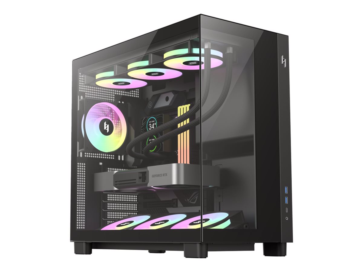 Pilt Gamemax Case | NEX C53 BK | ATX/BTF