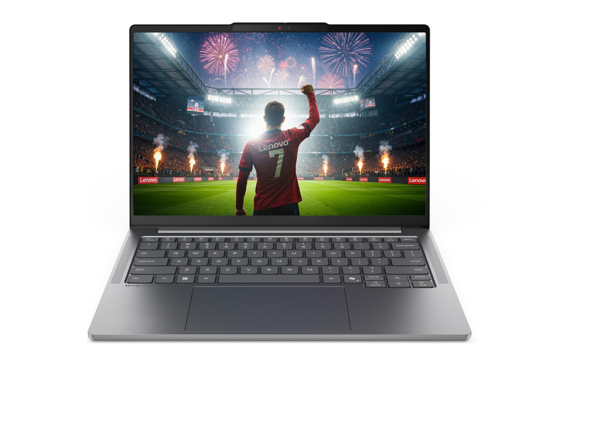 Pilt Lenovo IdeaPad Pro 5 14IPH11 Intel | Luna Grey | 14 " | OLED | 2.8K | 2880 x 1800 pixels | Glossy | Intel Core Ultra 7 | 356H | 32 GB | Soldered LPDDR5X | Solid-state drive capacity 1000 GB | Intel Graphics | Windows 11 Pro | 802.11be | Bluetooth version 5.4 | Keyboard language English | Keyboard backlit | Warranty 24 month(s) | Battery warranty 12 month(s)