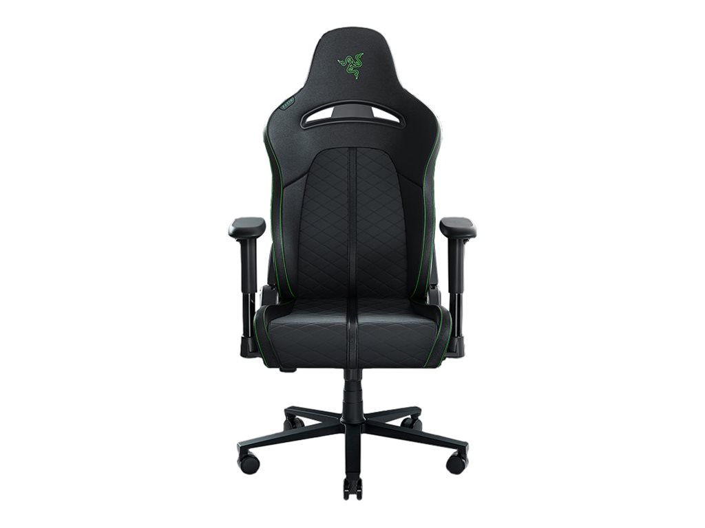 Pilt Razer Ergonomic Gaming Chair Enki X EPU Synthetic Leather; Steel; High density Polyurethane Moulded Foam | Black/Green